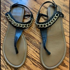BRASH Chain Sandals